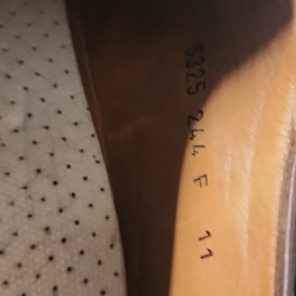 EMLING CHAUSSEUR BROWN LEATHER PEBBLED OXFORDS VERY ELEGANT MENS SIZE 11 - Picture 16 of 16